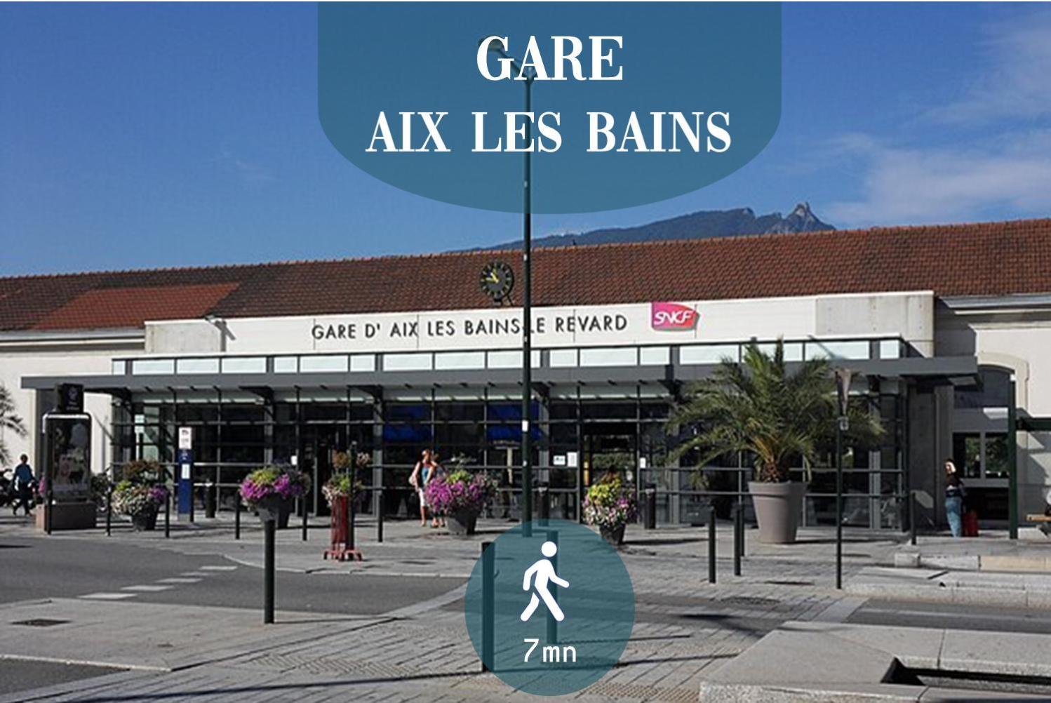 Appartements Epicurieux Hyper Centre Ville, Calme - Sejouraixlesbains 엑스레뱅 외부 사진
